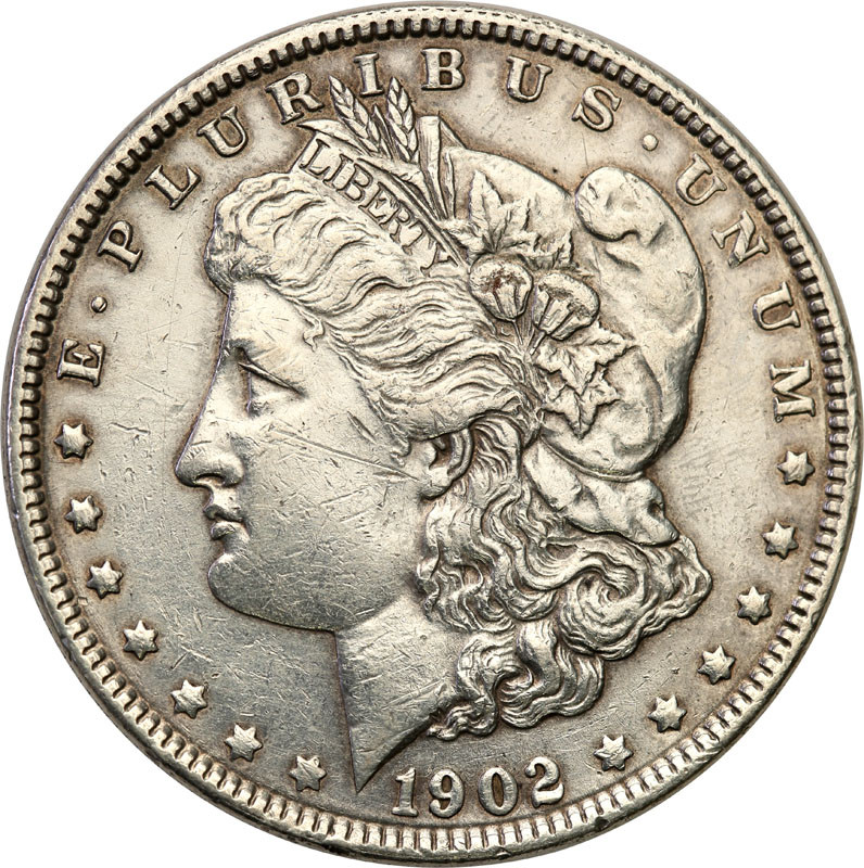 USA. Dolar, 1902, Filadelfia, Morgan